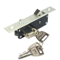 SLIDING DOOR LOCK / DOOR LOCK / HOOK TYPE SLIDING DOOR LOCK / ALUMINIUM FINISH HOOK TYPE SLIDING DOOR LOCK