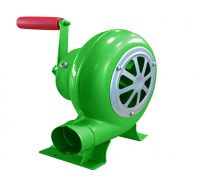 Hand Air Blower / Manual Air Blower / Green Color Aluminium Body Hand Manual Air Blower