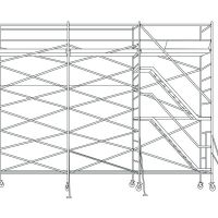 Construction Used And New Scaffolding / Folding Scaffolding/ Combination Tower Scaffolding / Crimp Scaffolding