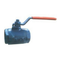 SINGLE PIECE DESIGN BALL VALVE S/E &F/E CLASS 125 FLOATING BALL FULL PORT