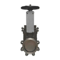 KNIFE EDGE GATE VALVE 'WIKA' MODEL/INVESTMENT CASTING SINGLE SEATED KNIFE EDGE GATE VALVE