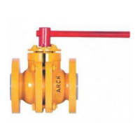 S.G.IRON FEP / PFA LINED TWO PIECE DESIGN BALL VALVE CLASS 150 / 15 MM TO 200 MM / S.G IRON BALL VALVE