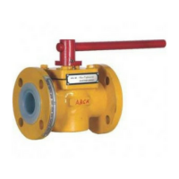 S.G.IRON FEP / PFA LINED PLUG VALVE FLANGED END CLASS 150 /FEP / PFA SLEEVE PLUG VALVE FLANGED END TABLE "E" / CLASS 150