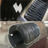 SOFT ANNEALED BLACK IRON BINDING WIRE IN COILS, CUT LENGTH, U TYPE, TWISTED SINGLE AND DOUBLE LOOP