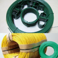 PVC COATED HOT-DIP ZINC-PLATED GALVANIZED STEEL BINDING WIRE/ PVC COATED GALVANIZED IRON WIRE COIL FOR CONSTRUCTION AND GARDEN