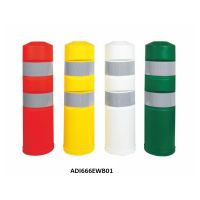 EVA COLORED WARNING BOLLARD / / REFLECTIVE ROAD DIVIDER/ ROAD SAFETY WARNING TRAFFIC DELINEATOR POST / WARNING SPRING POST