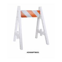 PLASTIC TRAFFIC BARRICADE / LIGHT WEIGHT RECYCLED PLASTIC FOLDING BARRICADES