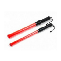 LED Traffic Baton / Traffic Control Road Safety Red Warning Light / Battery Powered Safety Control Traffic Blinking Baton