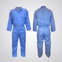 Cotton Pre-Shrink Coverall Blue / Work Wear / Boiler Suit / Work Clothes / Industry Clothes / Workshop Suit