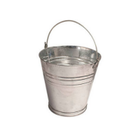 Galvanized Bucket / Galvanized Steel Bucket / GI Bucket / Traditional Style Galvanized Steel Bucket / Hot Dip Galvanized Bucket