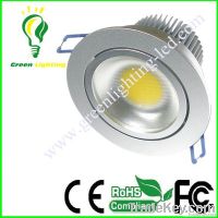 3 Years Warranty 10w recessed COB led downlight
