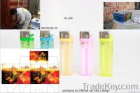 Classical Hot-seller disposable electronic lighter with LED HL-A05