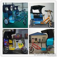 three wheels electric pedicab