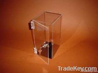 Acrylic Lockable Storage Box