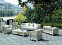 Royal Outdoor Rattan Sofa Set skillful woven