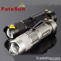 2012 rechargeable mini LED flashlight