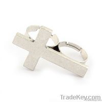 Archaize Fashion Double Finger Rings, double ring