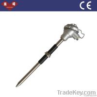High temperature resistant J type thermocouple wear resistant and temp