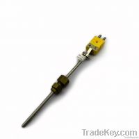 Mineral insulated type K/E thermocouple with plug CE certified