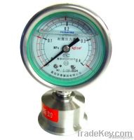 Silicone filled pressure gauge