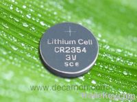 3V CR2354 Lithium Battery / Lithium Button Cells