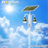 Shining More Than 8 Hours Double Head Solar Garden Light with CE