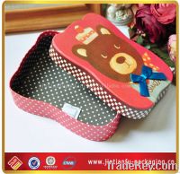cute animal gift box with bowknot
