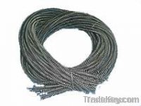 Electric heating spiral wire