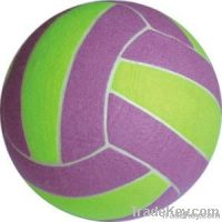 Green colour inflated 8" big tennis ball