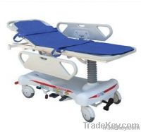 Hydraulic stretcher cart