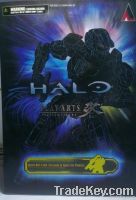 Halo Action Figure Play arts Kai Combat Evolved Spartan Mark V Gold