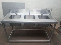 Stainless Steel Sink with Table