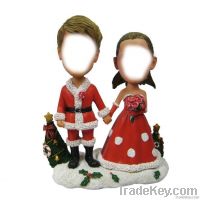 PERSONALIZED 3D LOVELY WEDDING CAKE TOPPER FIGU.