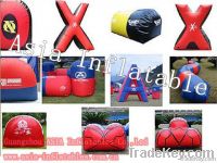 Hot sale Inflatable paintballs games, High Strength High Density PVC T