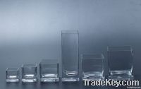 square glass vases best seller
