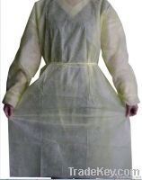non woven isolation gown