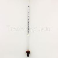 HX-1023 measuring 0-100 alcoholometer glass hydrometer 