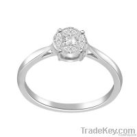 White Gold Diamond Ring