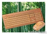 Friendly Nature Bamboo desktop keyboard
