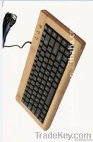 Friendly Nature Bamboo computer keyboard