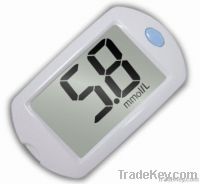 Big screen blood glucose meter
