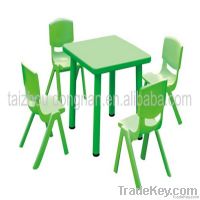 Outdoor kids table and chair
