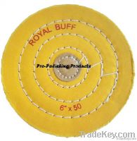 cotton buffing wheel, jewelry buffs, yellow muslin buffs