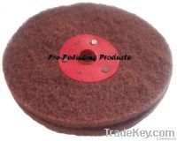 non woven polishing wheel, satin web polishing wheel