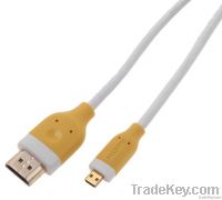 3D high speed gold plated micro hdmi cable for cellphone