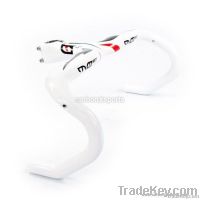 Most Carbon Fiber Road Integrated Handlebar - White/Red