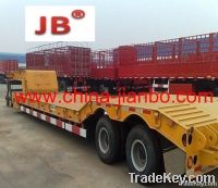 lowbed semi trailer