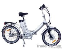 Folding electric bicycle