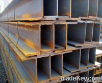 hot rolled steel I--beams