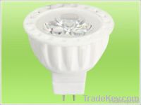 3   1W MR16 ceramic LED light LED spotlight